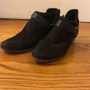 Black ankle boots